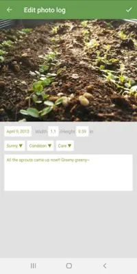 Garden Manager  Plant Alarm android App screenshot 3