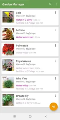 Garden Manager  Plant Alarm android App screenshot 7